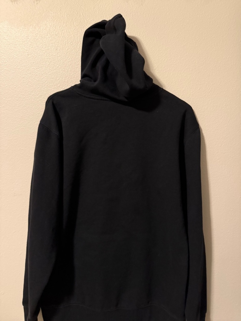 Vans Black Hoodie with Orange and Cream Graphic - Picture 3 of 5